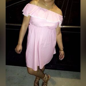 Off The Shoulder Dress!